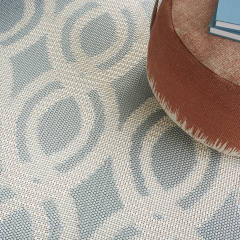 Nourison CALABAS Blue 53 X 73 Area Rug 805-112861 Image 4