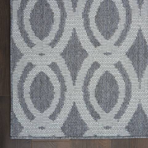 Nourison CALABAS Grey 53 X 73 Area Rug 805-112862 Image 3