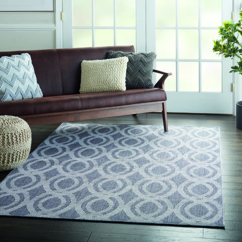 Nourison CALABAS Grey 53 X 73 Area Rug 805-112862 Image 5