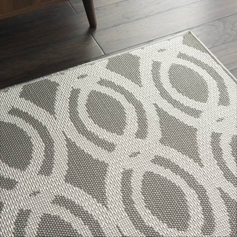 Nourison CALABAS White 53 X 73 Area Rug 805-112864 Image 4
