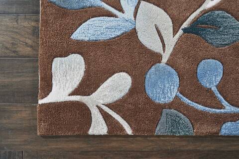 Nourison Contour Brown 26 X 40 Area Rug 805-112872 Image 1