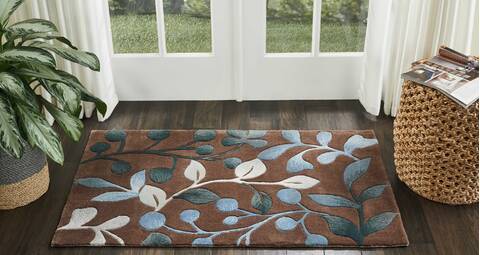 Nourison Contour Brown 26 X 40 Area Rug 805-112872 Image 3