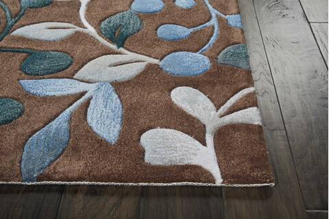 Nourison Contour Brown 26 X 40 Area Rug 805-112872 Image 4