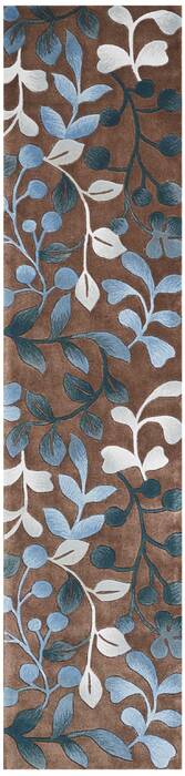 Nourison Contour Brown Runner 23 X 100 Area Rug 805-112876 Image 0