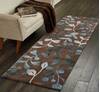 Nourison Contour Brown Runner 23 X 80 Area Rug 805-112877 Thumb 3