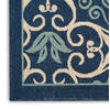 Nourison Caribbean Blue Square 53 X 53 Area Rug 805-112879 Thumb 6