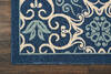 Nourison Caribbean Blue 67 X 96 Area Rug 805-112881 Thumb 1