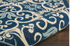 Nourison Caribbean Blue 67 X 96 Area Rug  805-112881 Thumb 2