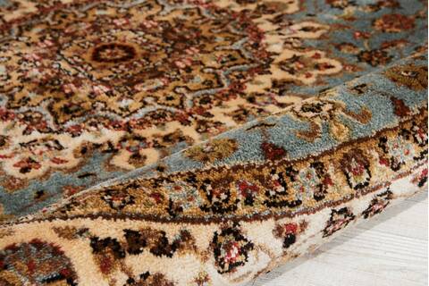 Nourison Delano Blue Round 710 X 710 Area Rug 805-112894 Image 2