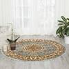 Nourison Delano Blue Round 710 X 710 Area Rug 805-112894 Thumb 3