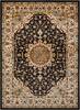 Nourison Delano Black 90 X 120 Area Rug  805-112895 Thumb 0