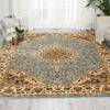 Nourison Delano Blue 90 X 120 Area Rug  805-112896 Thumb 3