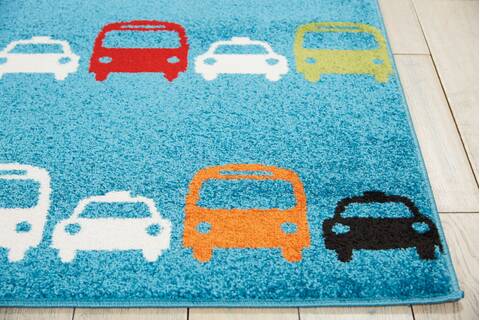 Nourison Miles Blue 52 X 70 Area Rug 805-112902 Image 4