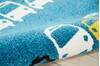 Nourison Miles Blue 52 X 70 Area Rug 805-112902 Thumb 2