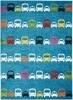 Nourison Miles Blue 52 X 70 Area Rug 805-112902 Thumb 0