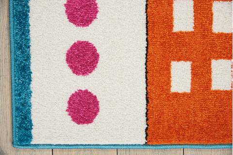 Nourison Miles Blue 40 X 60 Area Rug 805-112903 Image 1