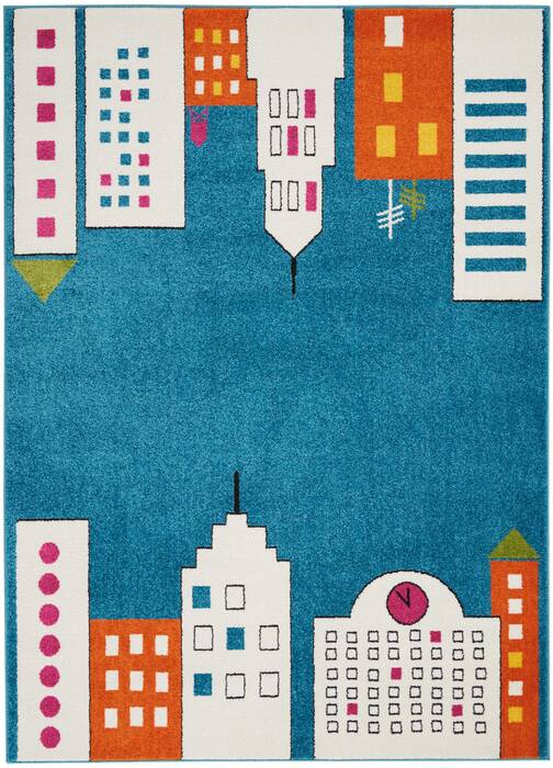 Nourison Miles Blue 40 X 60 Area Rug 805-112903 Image 0