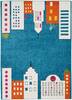 Nourison Miles Blue 40 X 60 Area Rug  805-112903 Thumb 0