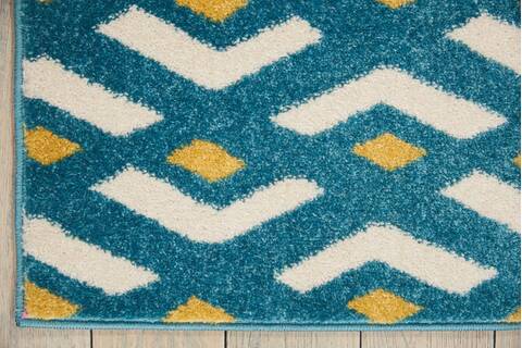 Nourison Harper Blue 40 X 60 Area Rug 805-112914 Image 1