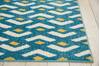 Nourison Harper Blue 40 X 60 Area Rug  805-112914 Thumb 4