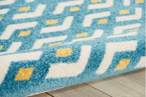 Nourison Harper Blue 53 X 73 Area Rug 805-112915 Image 2
