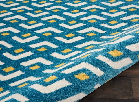 Nourison Harper Blue 80 X 100 Area Rug 805-112916 Image 2