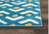 Nourison Harper Blue 80 X 100 Area Rug 805-112916 Thumb 4
