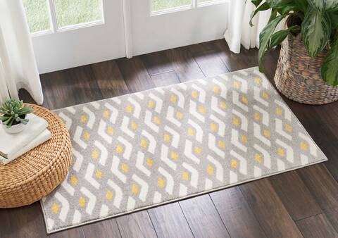 Nourison Harper Grey 22 X 39 Area Rug 805-112917 Image 3