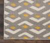 Nourison Harper Grey 80 X 100 Area Rug  805-112920 Thumb 1