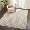 Nourison Harper Grey 80 X 100 Area Rug  805-112920 Thumb 3