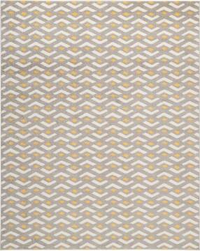 Nourison Harper Grey Rectangle 8x10 ft Polypropylene Carpet 112920