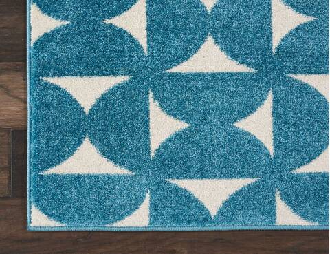 Nourison Harper Blue 22 X 39 Area Rug 805-112923 Image 1