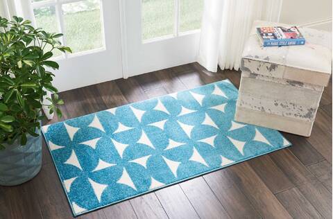 Nourison Harper Blue 22 X 39 Area Rug 805-112923 Image 3