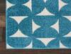 Nourison Harper Blue 22 X 39 Area Rug  805-112923 Thumb 1