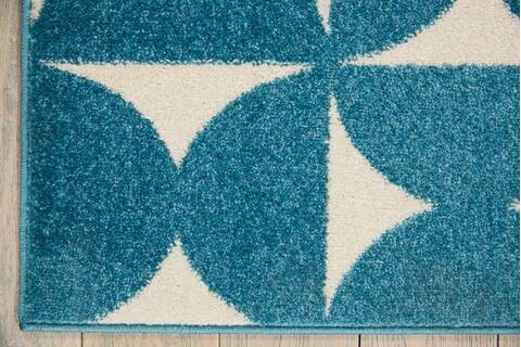 Nourison Harper Blue 40 X 60 Area Rug 805-112924 Image 1