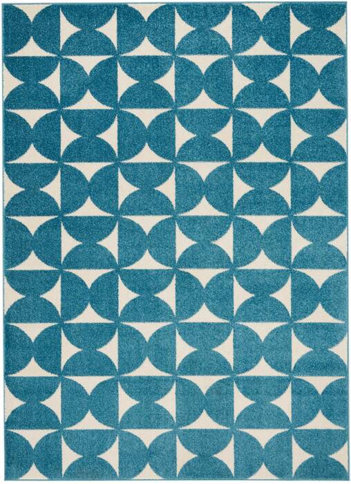 Nourison Harper Blue 53 X 73 Area Rug 805-112925 Image 0