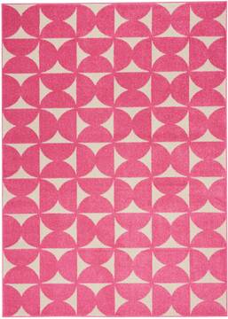 Nourison Harper Purple Rectangle 5x7 ft Polypropylene Carpet 112933