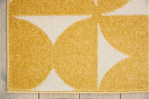 Nourison Harper Yellow 40 X 60 Area Rug 805-112936 Image 1