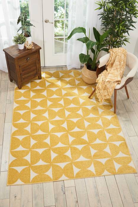 Nourison Harper Yellow 40 X 60 Area Rug 805-112936 Image 3
