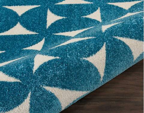 Nourison Harper Blue Runner 22 X 76 Area Rug 805-112939 Image 2