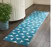 Nourison Harper Blue Runner 22 X 76 Area Rug  805-112939 Thumb 3