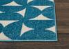 Nourison Harper Blue Runner 22 X 76 Area Rug  805-112939 Thumb 4