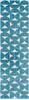 Nourison Harper Blue Runner 22 X 76 Area Rug 805-112939 Thumb 0