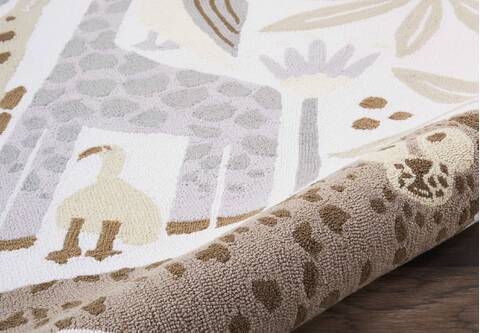 Nourison Bailey Grey 36 X 56 Area Rug 805-112949 Image 2