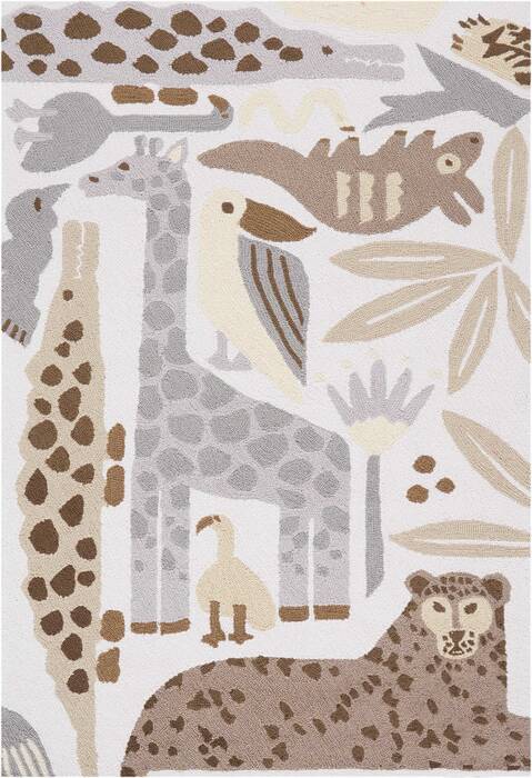 Nourison Bailey Grey 36 X 56 Area Rug 805-112949 Image 0