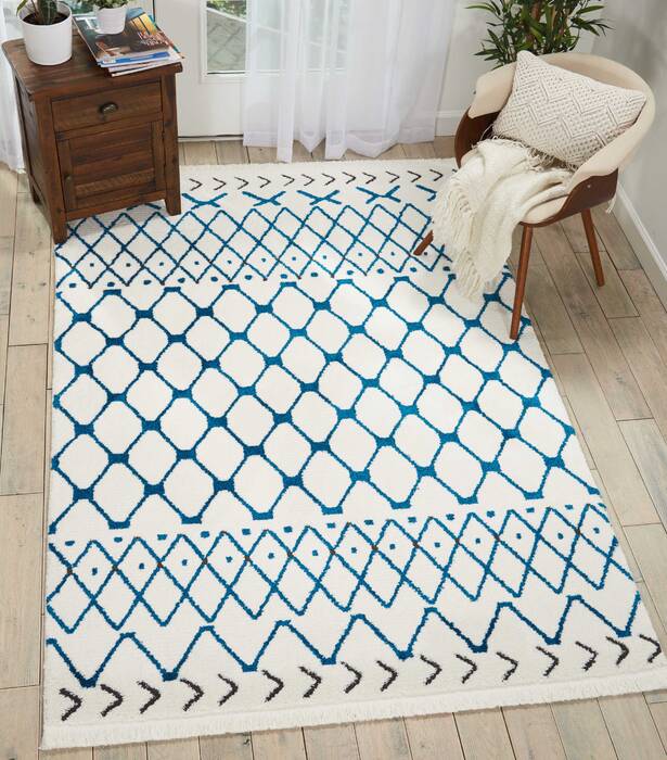 Nourison Kamala White 53 X 73 Area Rug 805-112952 Image 3