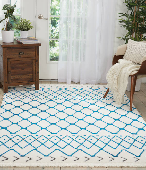 Nourison Kamala White 53 X 73 Area Rug 805-112952 Image 4