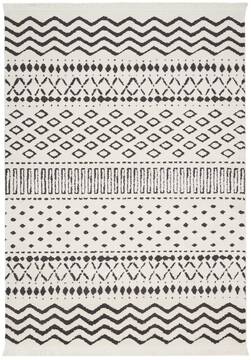 Nourison Kamala White Rectangle 4x6 ft Polypropylene Carpet 112957