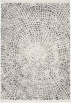 Nourison Kamala White Rectangle 4x6 ft Polypropylene Carpet 112961
