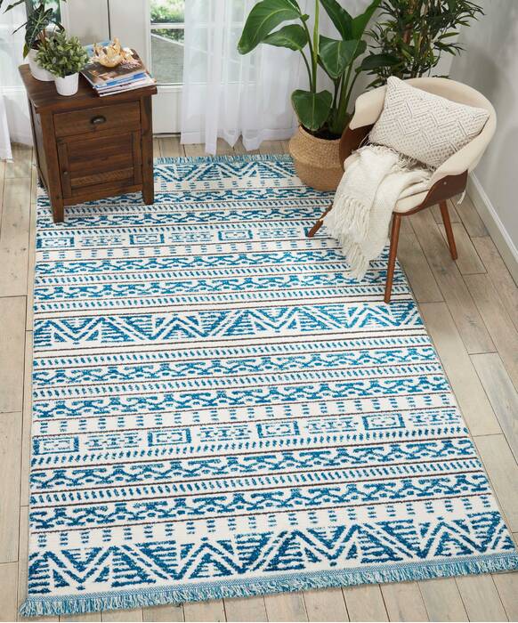 Nourison Kamala Beige 710 X 106 Area Rug 805-112968 Image 3